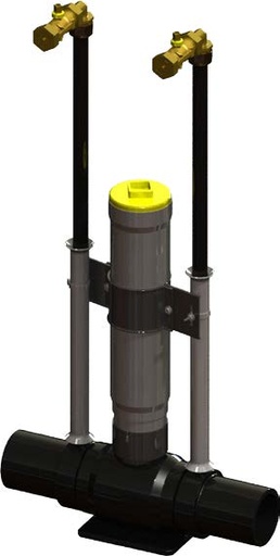 [BAN15520125] VANNE DECOMPRESSION PE125 BI-PURGES 32 EQUIPEE 8403720