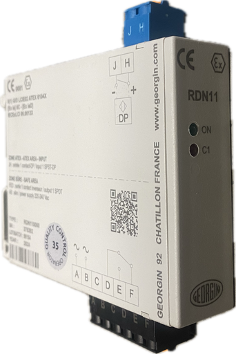 [CPTRDN110-230] RELAI INTRINSEQUE TELERELEVE CPT GAZ 1 VOIE 230VAC (MBUS) §