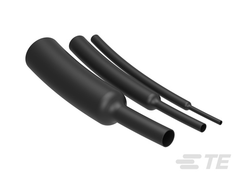 [TYC135935-1] GAINE THERMORETRACTABLE PAROI MINCE CGPT 25.4/12.7 NOIR 1M